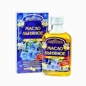 100% lněný olej, za studena lisovaný, panenský - Specialist - 100 ml Objem: 100 ml obraz