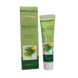 Krémový balzám „Extrakt z vlaštovičníku“ (čistotel) – Elixir – 40 ml obraz