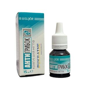 Tonikum / kapky na nehty „antigribok“ - Elixir - 15 ml obraz