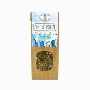 Čaj na ženské potíže (menstruace, hormony) - 50 g - Bylinářství U Chytré horákyně obraz