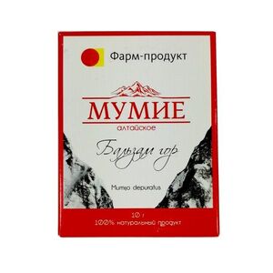 Altajské mumio - Farm Produkt - 10 g Hmotnost: 10 g obraz