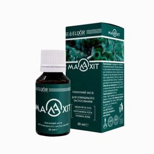 Malahit – hygienický a kosmetický přípravek pro péči o pokožku a sliznice – 30 ml – Elixir obraz