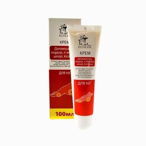 Krém pro péči o nohy, patní ostruhy, haluxy a dnu - 100 ml - Ecolek obraz