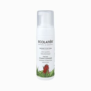 Intenzivně hydratační čisticí pěna na obličej Organic Aloe Vera - 150 ml - Ecolatier obraz