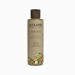 Regenerační a hloubkově vyživující vlasový olej Organic Argana - 200 ml - Ecolatier obraz