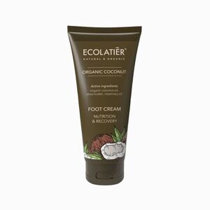 Regenerační krém na nohy Organic Coconut - 100 ml - Ecolatier obraz