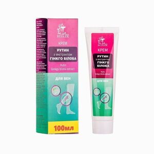Krém na žíly Rutin s extraktem z Ginkgo biloba - 100 ml - Ecolek obraz