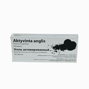 Olymp Handels Aktivní uhlí – doplněk stravy – 100 tablet x 0, 28 g – OLYMP obraz