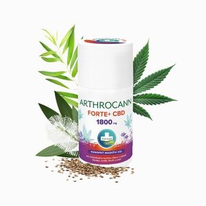 ARTHROCANN konopný masážní gel FORTE+ 1800 mg CBD - 90 ml - Annabis obraz