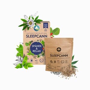 SLEEPCANN SPÁNEK A RELAXACE doplněk stravy - 60 tablet - Annabis obraz