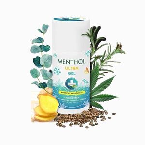 MENTHOL ULTRA GEL – konopný masážní gel s dvojím efektem - 90 ml - Annabis obraz