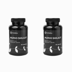 Zvýhodněný set: 2× Shilajit – čištěné mumio premium (500 mg) – 80 kapslí – Herbatica obraz