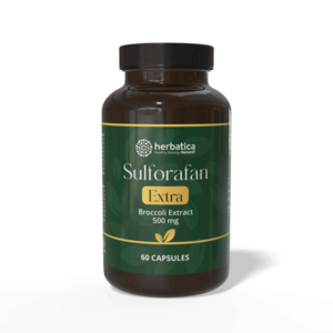 Sulforafan EXTRA – extrakt z brokolice 500 mg, 60 kapslí – Herbatica obraz