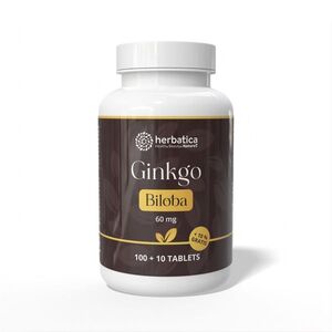 Ginkgo biloba 60 mg - 110 tablet - Herbatica obraz