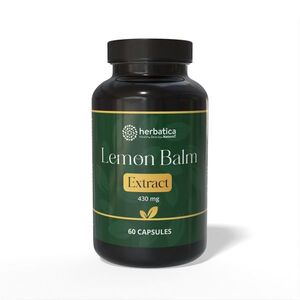 Meduňka lékařská extrakt 430 mg - 60 kapslí - Herbatica obraz