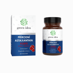 Astaxanthin forte 8 mg - 60 kapslí - Green idea obraz