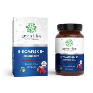 B-komplex 8+ červená řepa - 60 kapslí - Green idea obraz