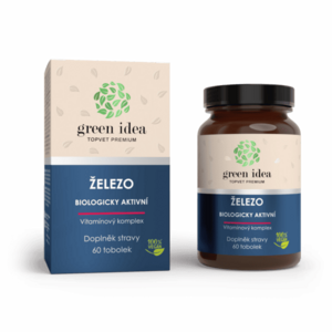 Železo – vitaminový komplex – 60 kapslí – Green idea obraz