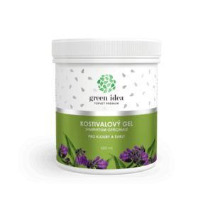 Kostivalový masážní gel 500 ml - Green idea obraz