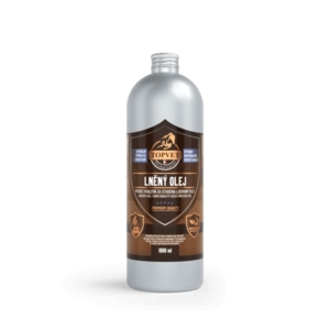 Lněný olej pro koně – 1000 ml – Green idea obraz