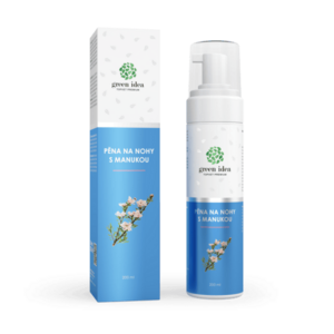 Pěna na nohy s manukou – 200 ml - Green idea obraz