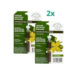 Zvýhodněný set: 2× Horský vlaštovičník „čistotel“ – elixír na bradavice – 3 ml – Herbal Traditions obraz