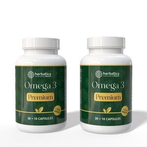 Zvýhodněný set: 2× Omega 3 Premium – 40 kapslí – Herbatica obraz