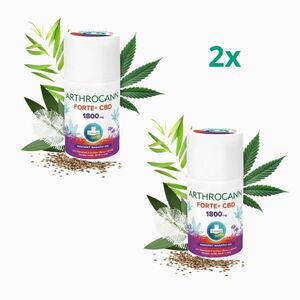 Zvýhodněný set: 2× ARTHROCANN konopný masážní gel FORTE+ 1800 mg CBD – 90 ml – Annabis obraz