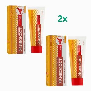 Zvýhodněný set: 2× Krém na klouby „Živokost“ s kostivalem a včelím jedem - 75 ml - Elixir obraz