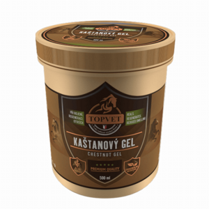 Kaštanový gel pro koně 500 ml - Green idea obraz