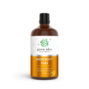 Měsíčkový bylinný olej 100 ml – Green idea obraz