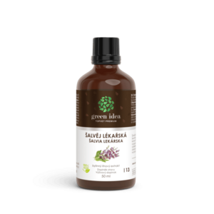 Šalvěj lékařská – tinktura – kapky 50 ml – Green idea obraz