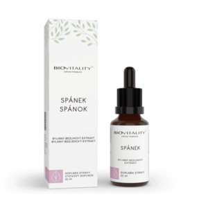 Spánek – bezlihová tinktura 25 ml – Green idea obraz