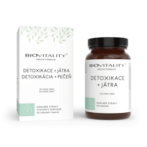 Detoxikace + játra – bylinné kapsle 30 ks – Green idea obraz