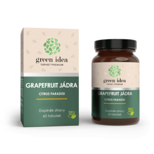 Grapefruit – extrakt z jadérek 60 kapslí – Green idea obraz