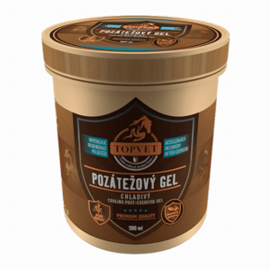 Pozátěžový gel pro koně – chladivý 500 ml – Green idea obraz