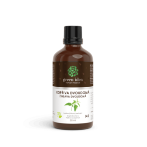 Kopřiva dvoudomá – tinktura – kapky 50 ml – Green idea obraz