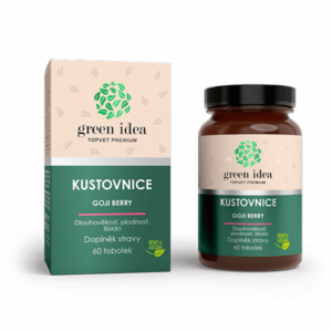 Kustovnice čínská – bylinný extrakt – kapsle 60 ks – Green idea obraz