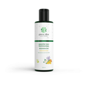 Regenerační masážní olej 200 ml – Green idea obraz