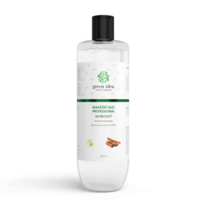 Skořicový masážní olej 500 ml – Green idea obraz