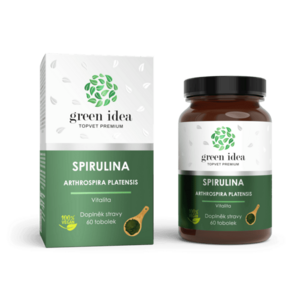 Spirulina bylinný extrakt – kapsle 60 ks – Green idea obraz
