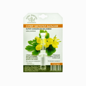 Extra účinný vlaštovičník – kosmetický přípravek na bradavice – 3 ml – Herbal Traditions obraz