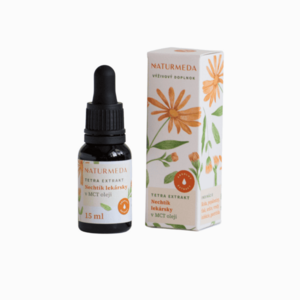 Měsíček lékařský – Tetra bylinný extrakt – 15 ml – Naturmeda obraz