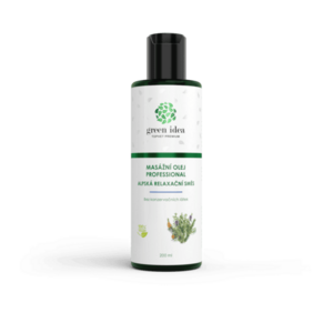 Alpská relaxační směs masážní olej 200 ml - Green idea obraz