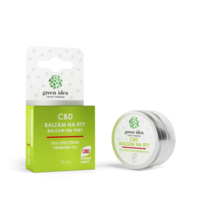 CBD balzám na rty 15 ml - Green idea obraz