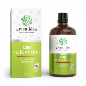 CBD pleťový olej 100 ml - Green idea obraz