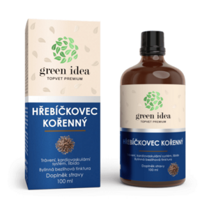 Hřebíčkovec – bezlihová tinktura 100 ml – Green idea obraz