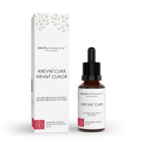 Krevní cukr – bezlihová tinktura – kapky 25 ml – Green idea obraz