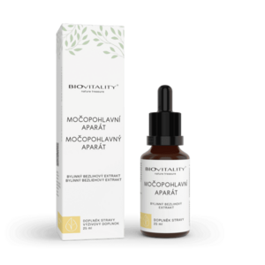 Močopohlavní aparát – bezalkoholová tinktura – kapky 25 ml – Green idea obraz
