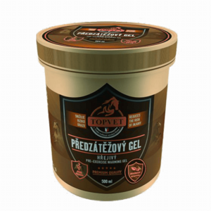 Předzátěžový hřejivý gel pro koně - 500 ml - Green idea obraz